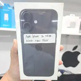 IPhone 16 128GB Black New Segel Box Garansi Resmi IBOX