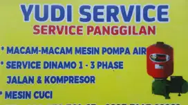 Servis panggilan 24 jam ,mesin pompa air dan mesin cuci