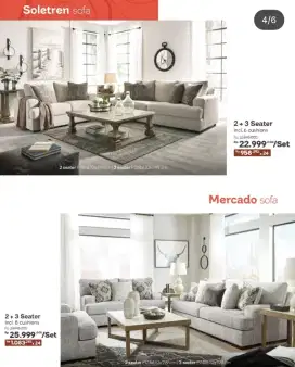 SOLETREN SOFA 2+3 SEAT