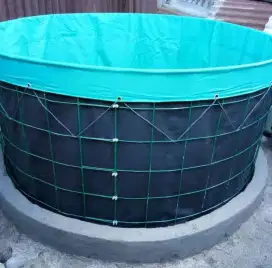 Kolam terpal bulat