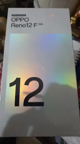 Oppo reno 12F 5G ram 12gb internal 512gb garansi 1 tahun no repack