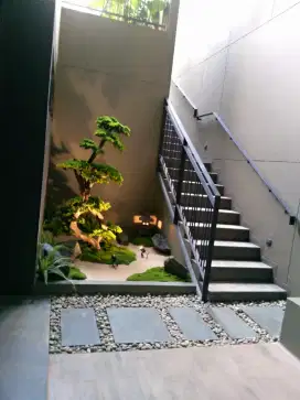Agan taman kreasi menawarkan jasa di bidang pertamanan minat h