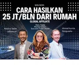 CARA HASILKAN 25 JUTA/BULAN DARI RUMAH