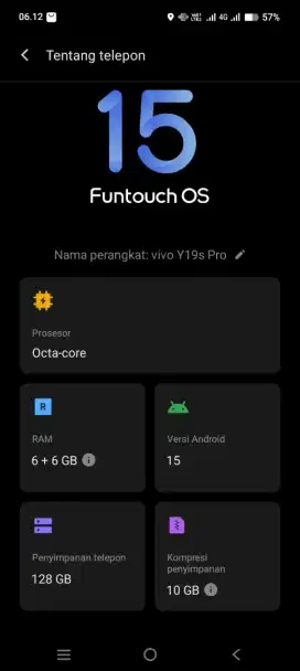 Vivo y19 pro 6/128
