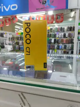 Poco C71 4/128gb New Garansi Resmi