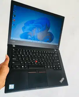 LENOVO THINKPAD T470 intel Core i7 Gen 7 Ram 8GB SSD 256GB SIAP PAKAI