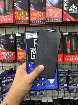 Hikaru Tempered Glass 3D Privacy iPhone 11 Fullset