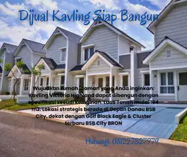 Kavling BSB City Victoria Highland Siap Bangun Rumah Minimalis 2LT