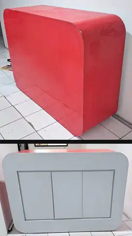 MEJA DISPLAY MODERN MINIMALIS