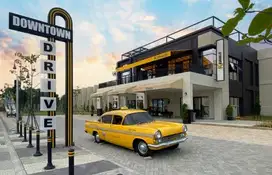 Downtown Drive, Ruko Hadap Jalan di Gading Serpong