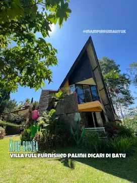 Villa furnished fasilitas lengkap di Klub bunga Resort Batu Malang