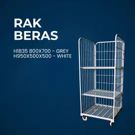 Rak Beras / Rak Susun / Rak Display Produk / Rak Minimarket/ Rak Toko