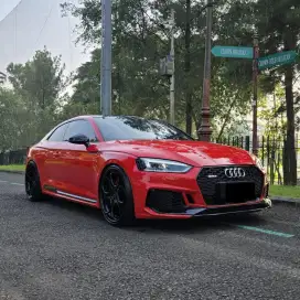 Audi RS 5 Coupe 2021 NIK 2019 Red KM 8rb Antikk Perfect Condition.
