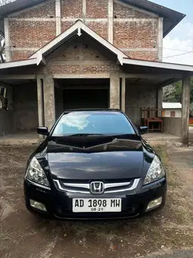 Honda Accord Vti 2007 A/T 2.4, Hitam, Km 106. Plat AD Boyolali