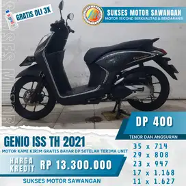 GENIO ISS TH 2021, GARANSI SERVICE 1 THN DAN CASHBACK 700 RB