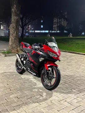 KAWASAKI NEW NINJA 250 FI 2018 ABS MERAH HITAM ORI SPEK MEJENG