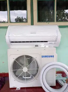 New ac samsung 0.5 pk tanpa kardus harga plus pemasangan standarr