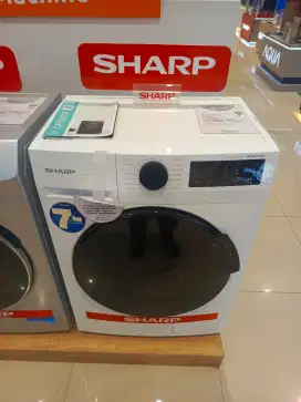 KREDIT MESIN CUCI SHARP 7KG 1TUNGKU !! PROMO BUNGA SPESIAL 0%