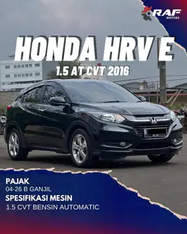 HONDA HRV 1.5 E CVT 2016 AT HITAM MATIC HR-V