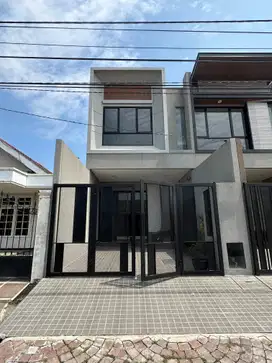 Rumah 2 Lantai Baru Minimalis SHM di Nirwana Eksekutif