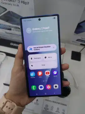 NEW!! Samsung Z Fold 7 Cashback gratis Fit 3 + Adapter 25W