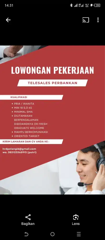 Telemarketing perbankan