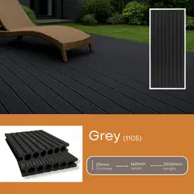 Lantai WPC Decking Outdoor - WPC Decking Termurah | Tebal 25mm