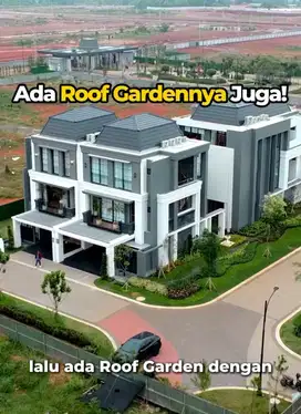 Dijual Rumah Mewah 3 Lantai di BSD dengan Lift Pribadi & Taman Tematik