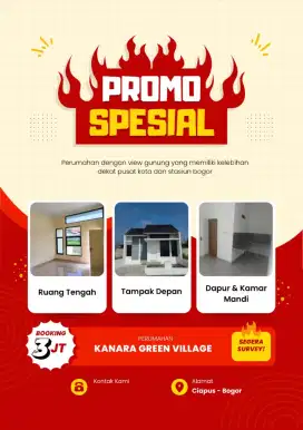 Rumah komersil murah rasa Villa