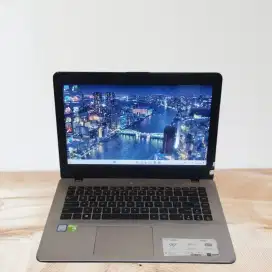 Laptop Gaming Desain Asus X442U core i5 gen8 ram 12 ssd 256 dobel VGA