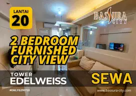 Sewa 2 Bedroom Furnished Tower E Lantai 20 Apartemen Bassura City
