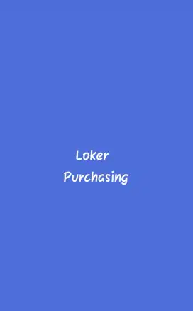 Loker staf purchasing