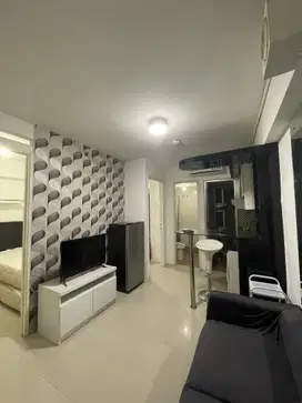 Disewakan Apartemen Bassura City. Tipe 2 BR. Full Furnished. Free IPL.