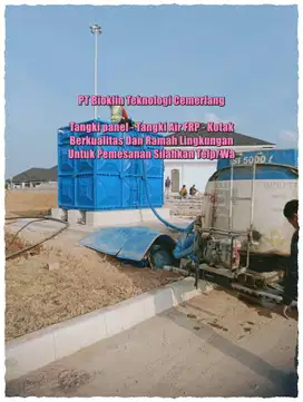 TANGKI FIBERGLASS - PANEL FRP - TANDO FRP - GROUND TANK- ROOF TANK FRP