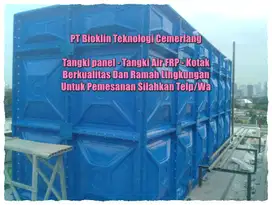 Tangki Panel -Tangki Air Fiberglass-Roof Tank Tangki Air Kotak -Toren