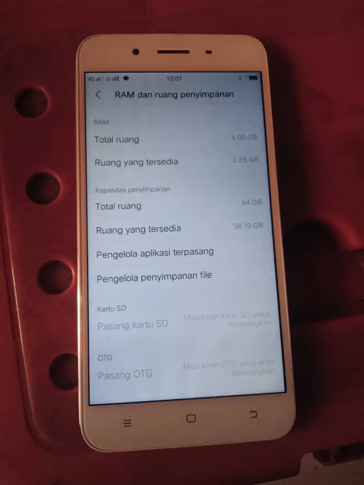 Vivo y66 Ram 4 kondisi mulus