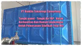Tangki Air Kotak, Toren Air, Tangki Rooftank Kotak, Tangki Panel-Tangk