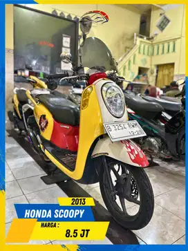 HONDA SCOOPY 2013 MURAH MERIAH MAZEHH HIKMAH MOTOR KEPUH