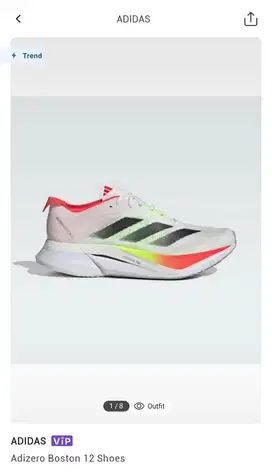 Adidas zero boston 12 shoes