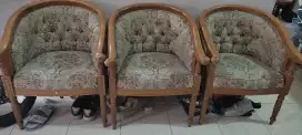 Jual cepat kursi jati muda