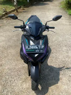 Nia:DP 500K AEROX CONNECTED PLAT B JAKTIM PAJAK HIDUP SS LENGKAP