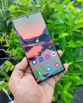 samsung note 10+ 5g 12/256 super amoled nfc siap pakai