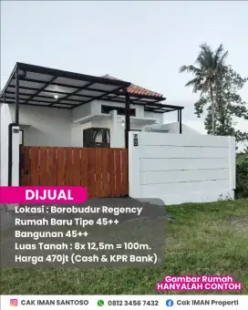 Rumah Nyaman di Borobudur Regency