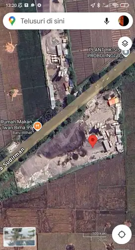 Dijual Tanah 7445m persegi 0-Jalan Nasional