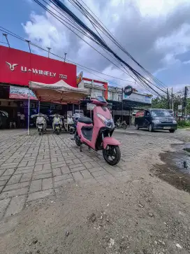 Sepeda Listrik Uwinfly D65 Pink - Bergaransi Resmi UWINFLY & ORIGINAL