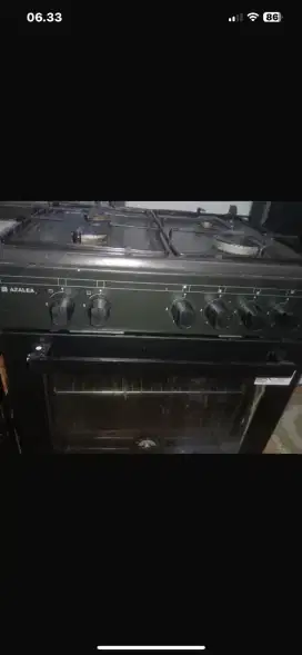 Kompor gas 4 tungku merek Azalea
