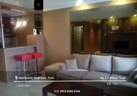 Dijual Apartemen Sudirman Park Middle Floor 3BR Full Furnished