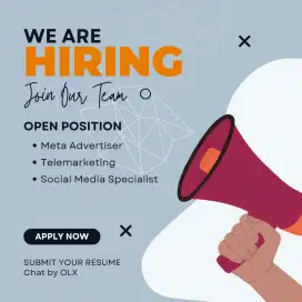 Dibutuhkan segera team digital marketing
