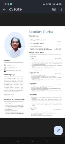 Mencari pekerjaan