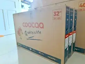Smart tv coocaa 32 inch baru garansi resmi